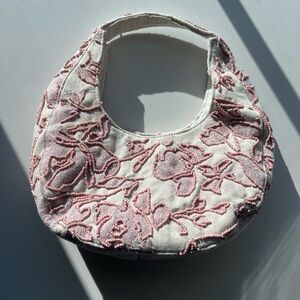 Target Pink Embroidered Women's Bag